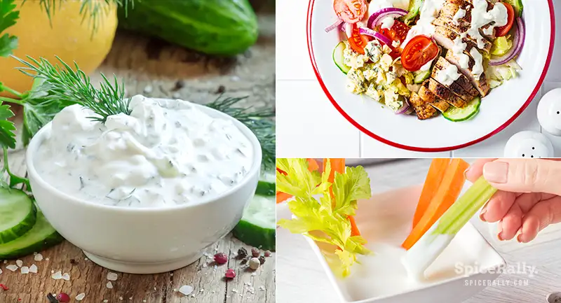 Spices and herbs in ranch dressing - SpiceRally