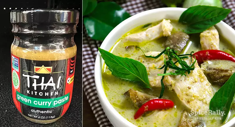 Thai Green Curry Paste And Its Ingredients - SpiceRally