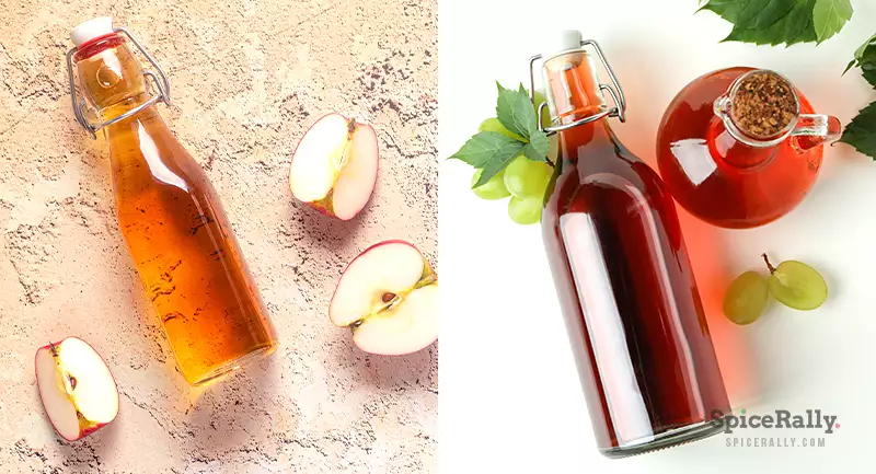 Apple Cider Vinegar vs Red Wine Vinegar - SpiceRally