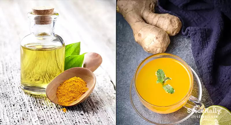 Turmeric Teas And Essential Oil - SpiceRally