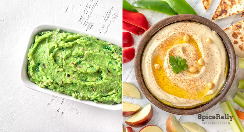 Guacamole vs Hummus - SpiceRally