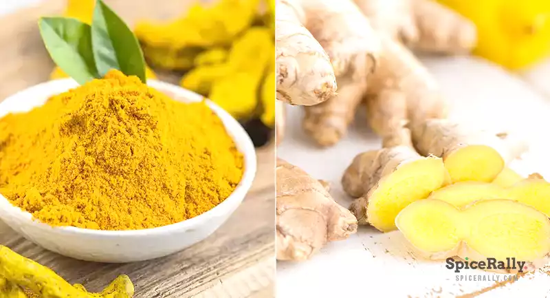 Turmeric vs Ginger - SpiceRally