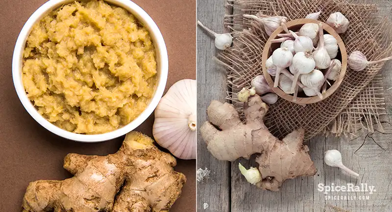 How To Make Ginger Garlic Paste - SpiceRally