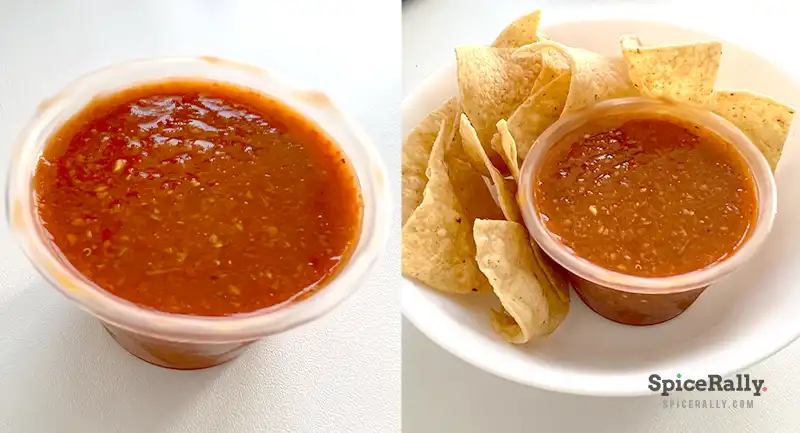 COPYCAT: Chipotle Tomatillo Red Chili Salsa (Homemade version)