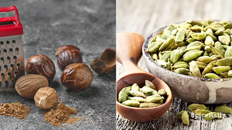 Nutmeg vs Cardamom - SpiceRally