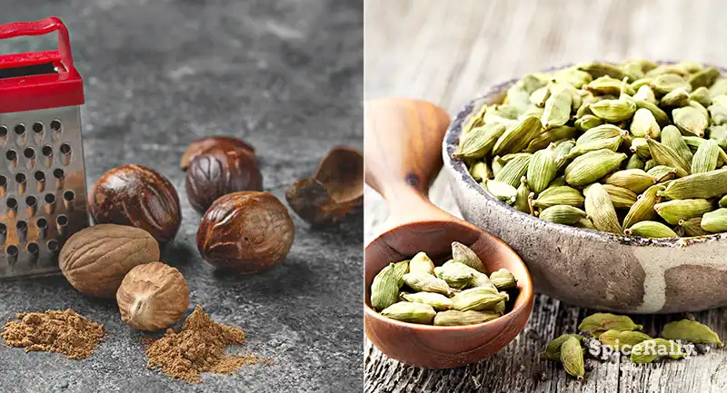 Nutmeg vs Cardamom - SpiceRally
