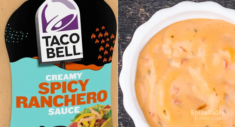 Taco Bell Spicy Ranchero Creamy Sauce - SpiceRally