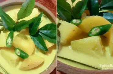 Sri Lankan-style Creamy Yellow Potato Curry Recipe - SpiceRally