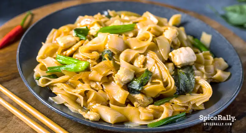 Thai Drunken Noodles - SpiceRally