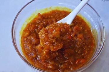 Simple Tomato Relish Recipe