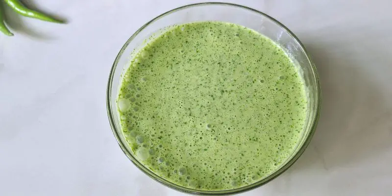 Homemade Serrano and Cilantro Creamy Sauce Recipe